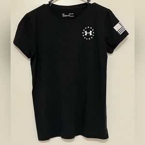 Under Armour Freedom Black T-Shirt